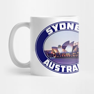 Sydney Australia Opera House Harbor Harbour Mug